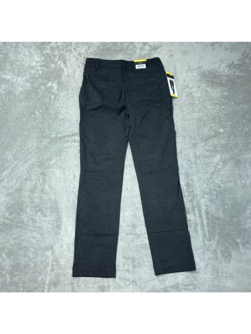 NWT Dalia Women's S Gray Mid-Rise Slim Dress Pants Tummy Control Pull onG2095 - Picture 5 of 14